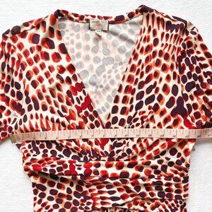 EUC Vintage Issa x Banana Republic Wrap Dress, Size Petite Small